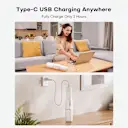Recharge in as little as 2 hours.
