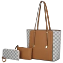 Tan/White