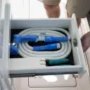 Expands for full reach and contracts for compact easy storage.