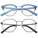 North Black & Polar Blue