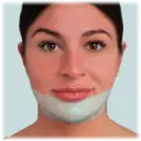 3x Chin Masks
