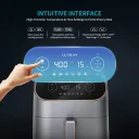 Intuitive touch controls with precise time and temperature adjustment