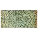 Rustic Medallion Green