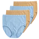 Beige/Blue