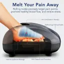 Relieves tired feet and improves blood flow