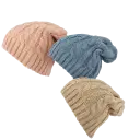 Without Poms in Autumn Blush/Pale Blue/Camel
