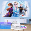 Built-in DVD player lets you watch movies without extra devices