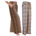 Leopard & Beige Checker