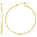 14K Yellow Gold Plating 40mm