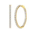 18K Gold Plated - Clear