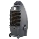 Thoughtfully designed with wheels and a built-in handle so you can easily move the unit around the house or outside.