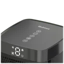 The touch control panel and LCD display allows for easy control of the air purifier settings