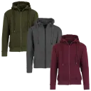 Olive/Charcoal/Burgundy