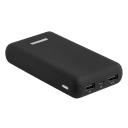 Dual USB output lets you power 2 devices