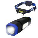 2-in-1 Design Converts from Headlamp to Flashlight
