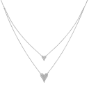 Heart - White Gold