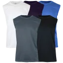 Black - Charcoal - Medium Blue - Navy - White