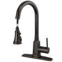 Oil Rubbed Bronze with Round Handle