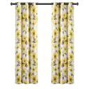 Yellow Floral 84"
