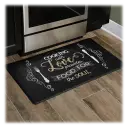Easy to clean and has a non-skid backing to stay in place