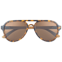 Zebra Wood / Brown Tortoise / Brown