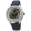 Silver Case w/ Gun Dial on Blue Strap