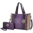 Purple/Tan