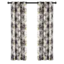 Gray Floral 84"