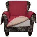 Garnet/Natural Chair