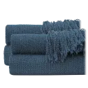 Fringe Faux Linen in Blue