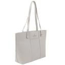 Tote bag has double top straps & a zip top closure