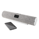 iJOY - Barr Bluetooth Fabric Speaker - Grey & Silver