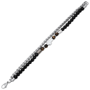 Tigers Eye Cross Bead Chain