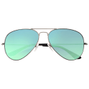 Silver/Blue-Green