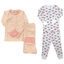 Butterflies/Pink Stripes