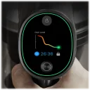 Stay informed with the LED display, which provides battery status and other essential information