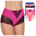 Option 3: Blue, Light Pink, Black, White, Fuchsia, Bright Pink
