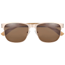 Zebra Wood / Rose Gold / Brown