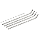 Cuisinart Stainless Steel 4-piece Bent Straw Set