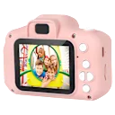 Bright display screen for easy photo previews.