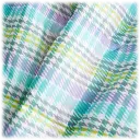 "Campus Plaid" Turquoise