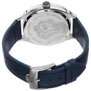Silver Case w/ Gun Dial on Blue Strap