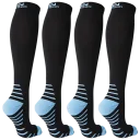 Socks (Black/Blue)