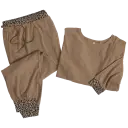 Tan/Leopard