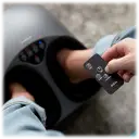 Easily adjust settings without bending down, thanks to the included remote control