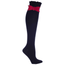 Black/Burgundy Bow