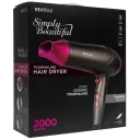 Ceramic Tourmaline for silkier, smoother hair with less heat damage