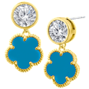Turquoise/Gold