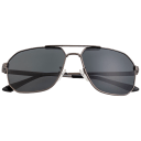 Gunmetal Frame/Black Lens