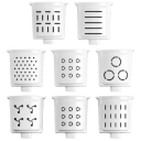 Variety of pasta discs to expand your culinary creativity